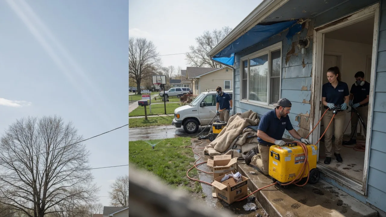 Basement Flood Cleanup in Chrisney, IN near me